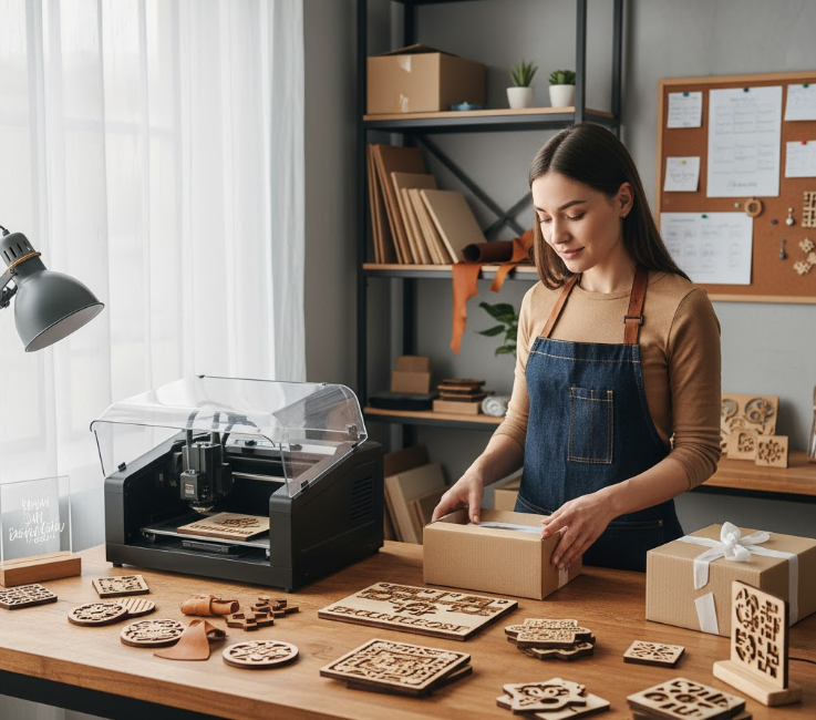 Lazer Kesim ile Ek Gelir Elde Etmenin Yolları: Evden Üretimle Para Kazanmak